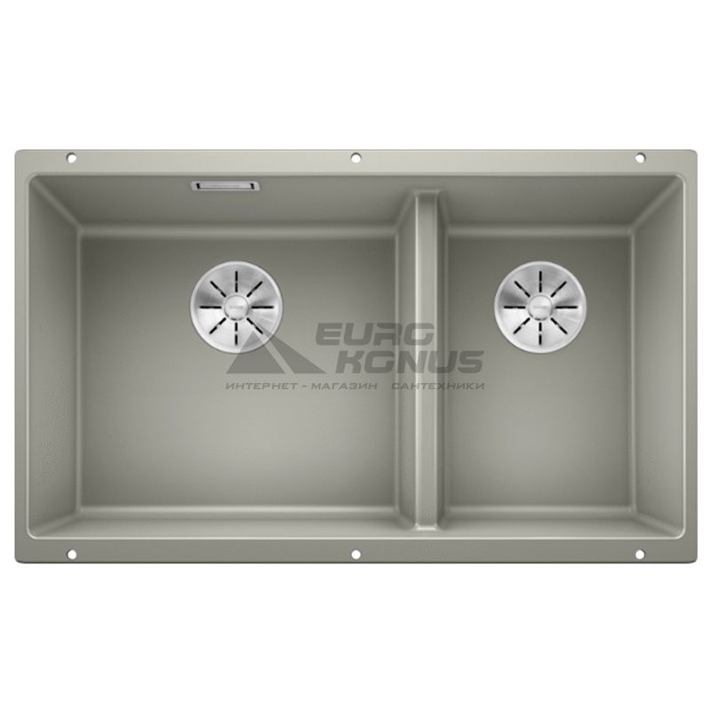 BLANCO Мойка под столешницу для кухни SUBLINE 430/270-U без крыла жемчужный (523154)